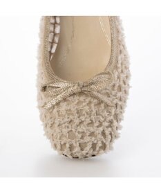 Riz raffinee <Riz raffinee>スクエアトゥリボンパンプス