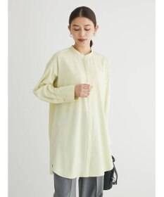 Green Parks イージーケア　比翼ボタンチュニック