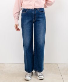 caqu 80's slim baggy バギーフィットワイドデニム