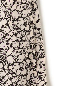 23区 【SLOW/洗える】アンティークフラワープリント ワンピース