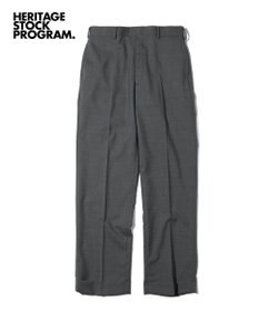 J.PRESS MEN 【J.PRESS ORIGINALS】PEPPIN MERINO TROPICAL PIPED STEM TROUSERS / JAPAN MADE
