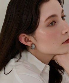 Phoebe 【痛くないシリーズ・金属アレルギー対応】シンフォニーフープソフトイヤリング　シルバー
