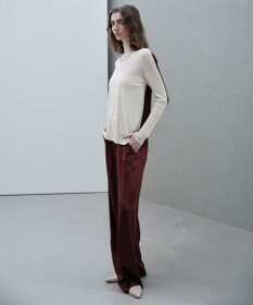 BEIGE， LA MONNAIE /  カラーブロッキングタートルニット