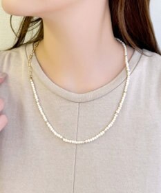 Phoebe フレッシュウォーターパールチョーカーネックレス/連パール/淡水パール/39cm～50cm