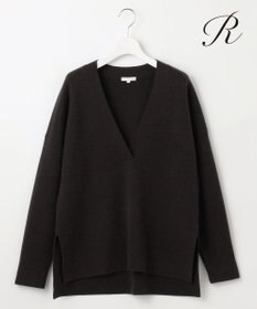 23区 【R(アール)】カシミヤブレンド Vネックニット