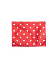 WEGO 【痛バ＆推し活グッズ】ポルカドットレースアップ痛バッグS