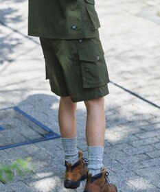 JOSEPH ABBOUD MOUNTAIN 【CREA掲載・ウエストストレッチ・ECO撥水・軽量】アウトドアイージーショーツ