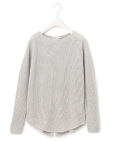 ICB 【WEB限定カラーあり・洗える】ペーパーブレンドシャインニット プルオーバー