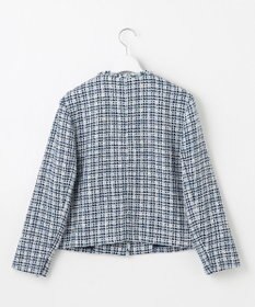 J.PRESS LADIES ファニーツイード ノーカラー ジャケット