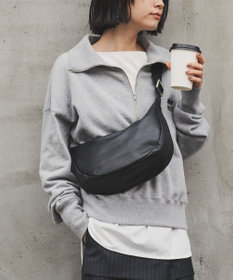 ブランド人気No.1ショルダー＞ソフトレザーラウンドショルダーバッグ