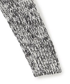 BEIGE， 【洗える】THYME / クルーネックコットンメッシュカーディガン