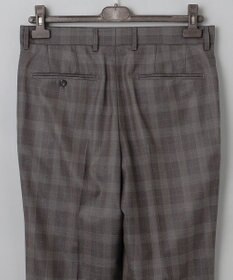 GOTAIRIKU 【CANONICO/カノニコ】 リベンジ 150's 通年スーツ（ブラウン×チェック）