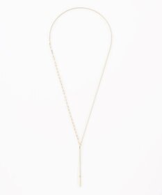 ANY チェーンミックスラリエットネックレス