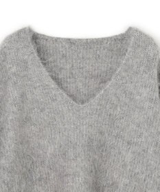 uncrave アルパカニット Vネックトップス