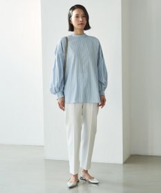 UNFILO 【WEB限定】BEAUTY MOVE センタープレス テーパードパンツ