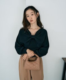 earth music&ecology 【WEB限定】リボンニットアンサンブル