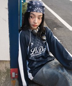WEGO 【ユニセックス着用ITEM/MLサイズ展開】ラインスリーブゲームT（LS）