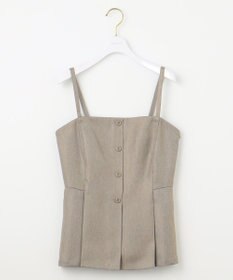 ANY SIS L 【洗える】ビスチェ & ワイドパンツ セット