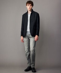 JOSEPH ABBOUD 【キングサイズ・サスティナブル/JAPANファブリック/ストレッチ】オゾンハイパワーデニム パンツ