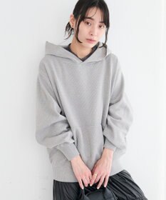 CRAFT STANDARD BOUTIQUE ラメスウェット風ニットプルオーバー