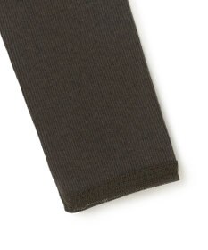 BEIGE， 【BEIGE,ecru/WEB限定・洗える】RIB TOPS /  コットンシルクハイネックトップス