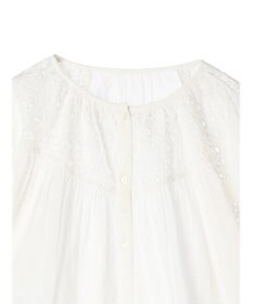 CRAFT STANDARD BOUTIQUE インド綿アイレット刺繍ブラウス