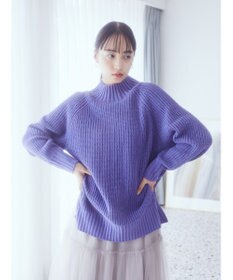 earth music&ecology マットベロアモールチュニック