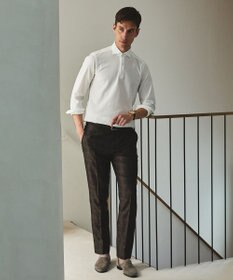 GOTAIRIKU あのBIZポロが 長袖に【仕事で着られる】キレイめ 鹿の子 ビズポロシャツ_ロング