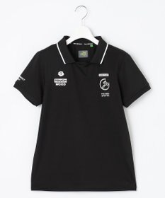 PW CIRCULUS 【WOMEN】【ストレッチ/UVケア】フェイクレイヤード カノコ ポロシャツ ゴルフウェア レディース