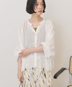 AMERICAN HOLIC スキッパーギャザーブラウス