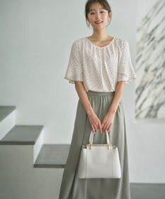 ANY SIS 【接触冷感・UVカット・吸水速乾】サラキレイワイド パンツ