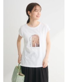 Green Parks フラワーフォトコンパクトプルオーバー