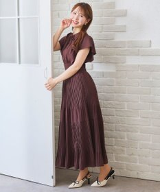 Feroux 【大好評につき新色・追加決定！】ウエストシャーリングデシン ワンピース