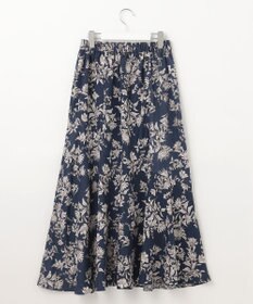 Feroux フラワーモチーフプリント スカート