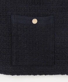 J.PRESS LADIES L 【洗える】TWEEDY ニット ジャケット