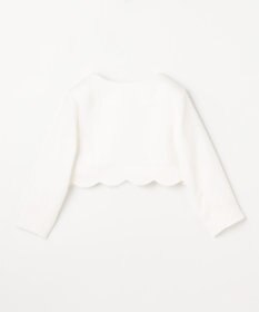 ANY KIDS 【2点セット】リボンボレロジャケット+シフォンプリーツ ワンピース