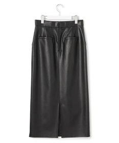 ICB L 【洗える】フェイクレザー ナロースカート