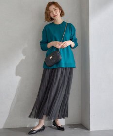 23区 【洗える】チュール プリーツ スカート