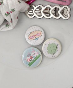 WEGO アソート缶バッジセットE