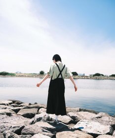 SHARE PARK LADIES 【撥水・UVカット・ストレッチ・軽量 】ナイロンジャンパースカート（S・Mサイズ）