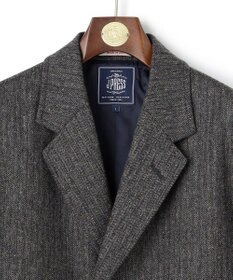 J.PRESS MEN 【J.PRESS ORIGINALS】Lambs Tweed Single Chester Coat / Japan Made