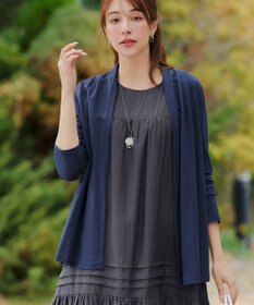 Tiaclasse L 【おのののかさん着用】冷凛(ひやりん)カノコカットソートッパーカーディガン