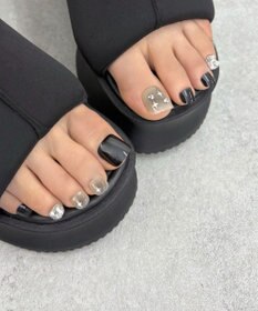 WEGO デザインフットネイルチップ