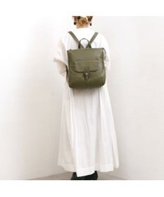 UNBILLION アトランタ ATLANTA / やぎ革軽量ボックス型リュック