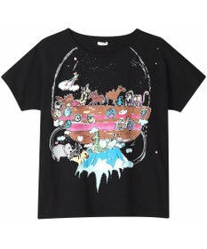 tsumori chisato SLEEP ツモリチサト トップス ルームウエア 4分袖 綿100%(本体) 天竺素材 レディース UTT147 /ワコール