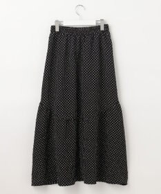 Feroux エンボスドット スカート