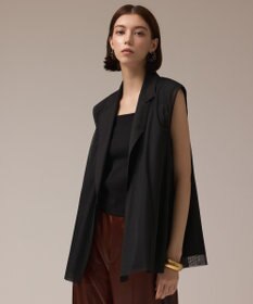 GRACE CONTINENTAL チュールオーバーベスト