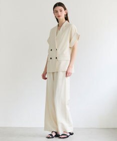 BEIGE， SPINEL / ハーフスリーブ ダブルジャケット