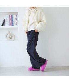 MODE ET JACOMO <carino>本革ムートンショートブーツ