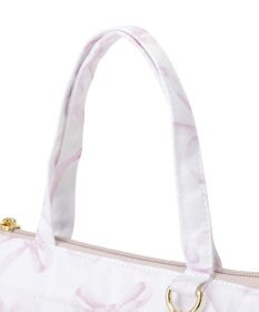 Maison de FLEUR 【保冷機能付き】リボン柄保冷バッグ